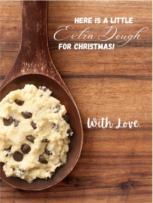 Edible Cookie Dough Tag